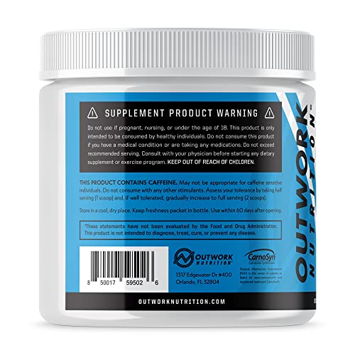 Outwork Nutrition Pre-Workout Supplement with Nootropics - Energy & Mental Focus Outwork NutritionAu supplements