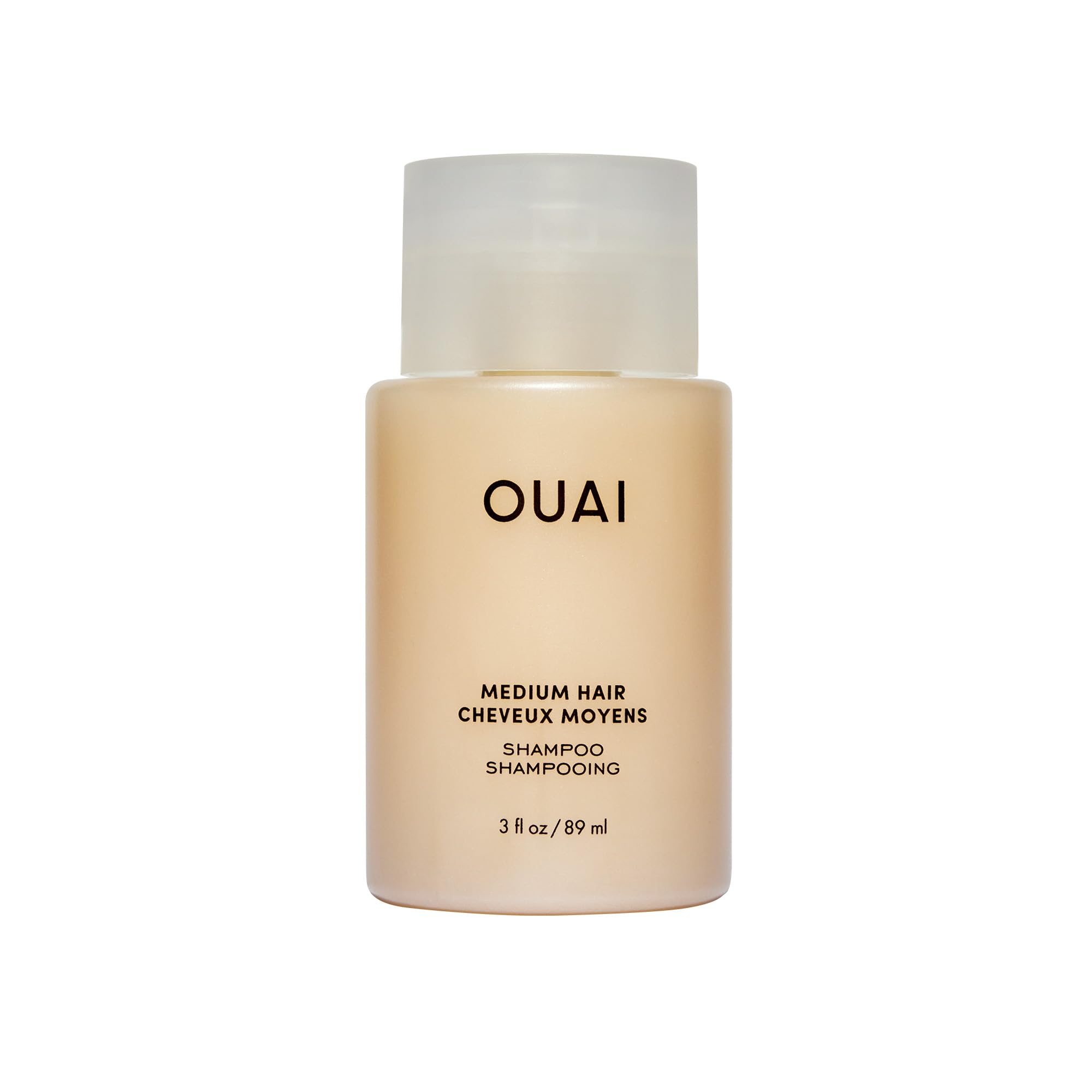 OUAI Medium Shampoo Travel Size - Hydrating Shampoo with Coconut Oil, Babassu, Kumquat Extract & Keratin - Strengthens, Nourishes & Adds Shine - Paraben & Sulfate Free Hair Care Products (3 Oz) OUAIAu supplements