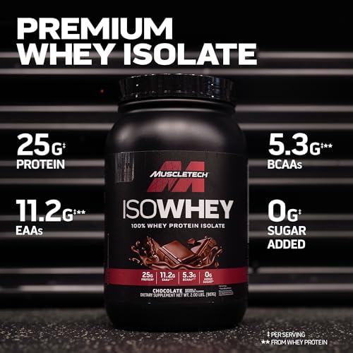 MuscleTech | IsoWhey | Whey Protein Isolate Powder| Muscle Builder for Men & Women MuscleTechUS supplements