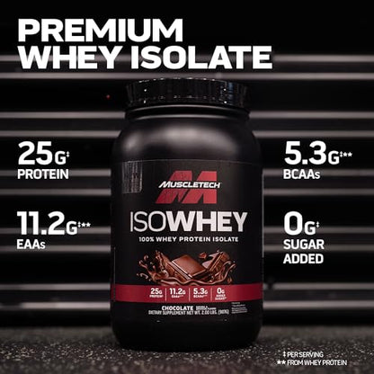 MuscleTech | IsoWhey | Whey Protein Isolate Powder| Muscle Builder for Men & Women MuscleTechUS supplements