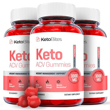 (3 Pack) Keto Bites, Keto Bites ACV Gummies, Keto Bites Gummies Keto ACV, Keto Gummy Ark LabsUS supplements