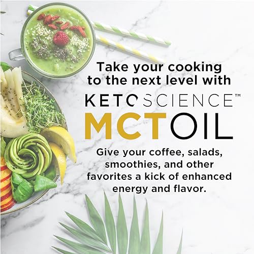 Keto Science Ketogenic MCT Oil Dietary Supplement, Made from 100% Coconuts, Sustained Keto ScienceAu supplements