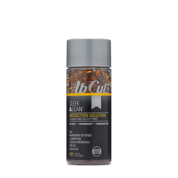 AbCuts Sleek and Lean - 120 Easy-to-Swallow Softgels - CLA Supplement, Fish Oil AbCutsUS supplements