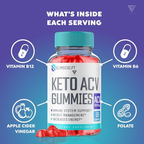 Slimsculpt Keto ACV Gummies Advanced Weight Loss, Slim Sculpt Keto + ACV Apple Cider FyvusUS supplements