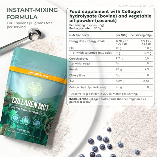 Collagen MCT by Primal Harvest - Powder Supplement with Type I and III Primal HarvestAu supplements