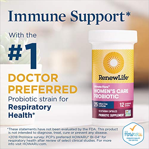 Renew Life Women’s Probiotic - Ultimate Flora Probiotic Women's Care, Shelf Stable Renew LifeUS supplements