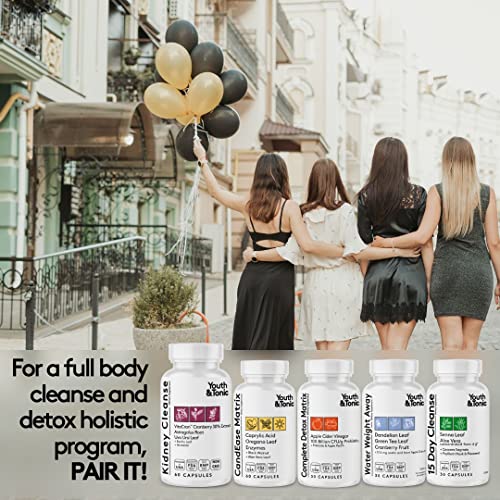 Youth & Tonic Kidney Cleanse Detox for Residual Metabolic Waste & Excess Body Water Youth & TonicAu supplements