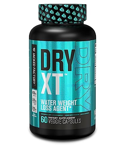 Dry-XT Water Weight Loss Diuretic Pills - Natural Supplement for Reducing Water Retention Jacked FactoryUS supplements