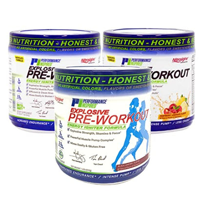 PERFORMANCE INSPIRED Nutrition Pre-Workout Powder - Contains Citrulline - Nitrosigine PERFORMANCE INSPIREDUS supplements