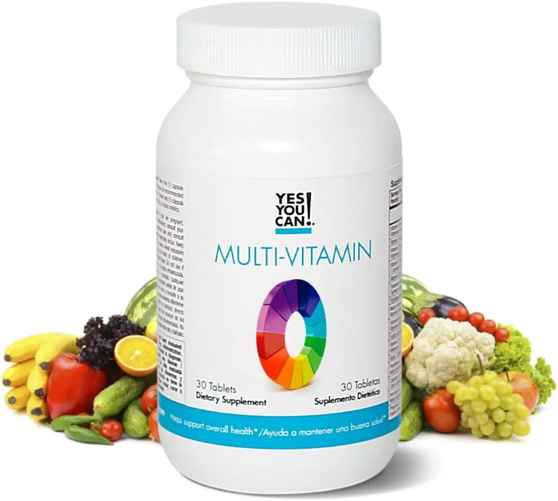 Yes You Can! Daily Multivitamins for Men and Women - Helps Assist Overall Health & Well-Being, Contains Antioxidants Yes You Can!Au supplements