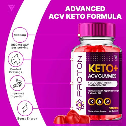 Proton Protein Keto ACV Gummies, Proton Keto + ACV Gummies Advanced Weight Loss FyvusUS supplements