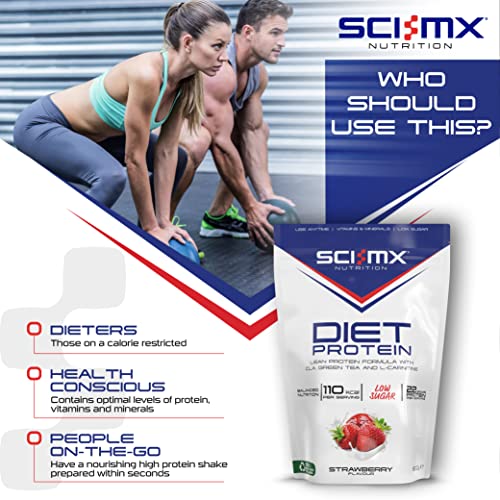 SCI-MX Diet Protein, High Protein, Low Sugar, Low Fat Lean Protein Formula Powder with Added CLA SCI-MXAu supplements