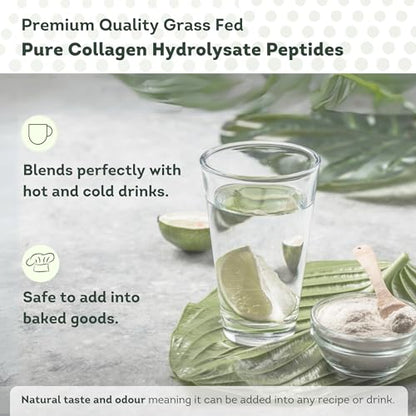 100% Pure Collagen Powder Protein Peptides - General Healthcare 300g Supplement General HealthcareUS supplements