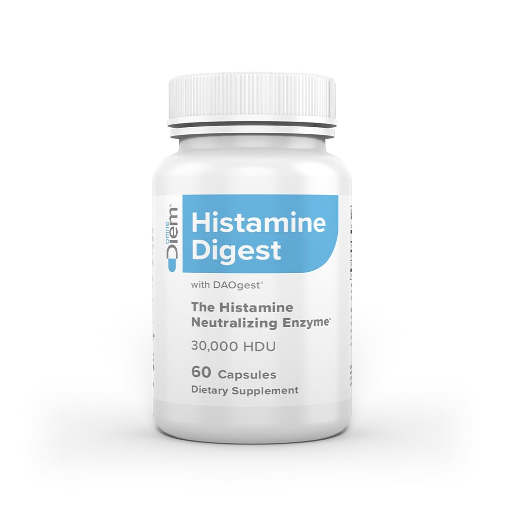 Omne Diem Histamine Digest DAO 30,000 HDU - 60 Caps - Histamine Neutralizing Omne DiemUS supplements