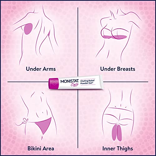 Monistat Chafing Relief Powder Gel, Anti-Chafe Protection, Fragrance Free Chafing Gel, 1.5 Oz, 1 Pack MonistatAu supplements