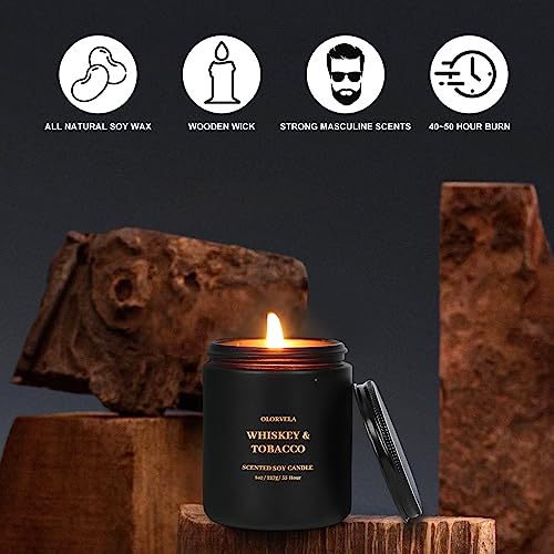 olorvela Scented Candles for Men Candles for Home Scented Candles Gifts for Women and Men 8oz olorvelaAu supplements