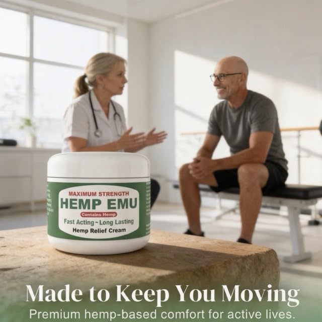 Hemp Emu Hemp Cream – 4oz Cream Hemp EmuAu supplements