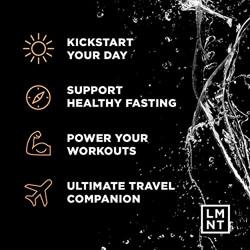 LMNT Zero-Sugar Electrolytes - Grapefruit Salt - Hydration Powder Packets | No Dodgy Drink LMNTUS supplements