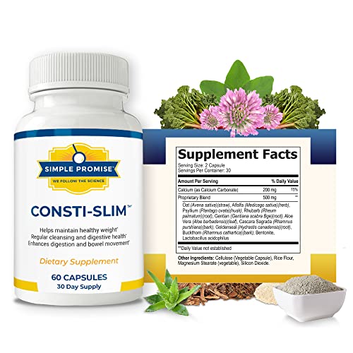 Simple Promise - Consti-Slim - Natural Digestion and Weight Support Simple PromiseUS supplements