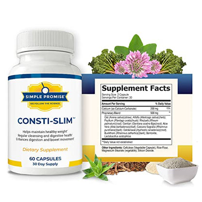 Simple Promise - Consti-Slim - Natural Digestion and Weight Support Simple PromiseUS supplements