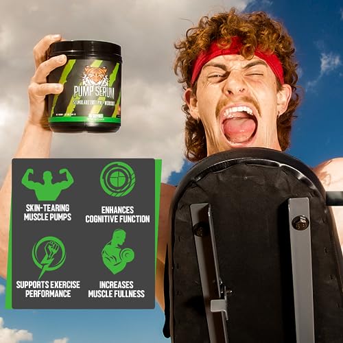 Huge Supplements Pump Serum, Stim Free Pre Workout and Nitric Oxide Booster to Enhance Huge SupplementsUS supplements
