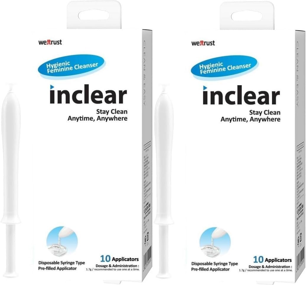 SHIMANY wettrust inclear Vaginal Moisturizer and Wash, Disposable Cleanser for Females SHIMANYAu supplements