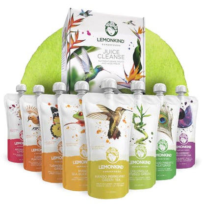 LEMONKIND 1-Day CORE Colon Juice Cleanse: Detoxing, Weight Loss Support, Boost LEMONKINDUS supplements