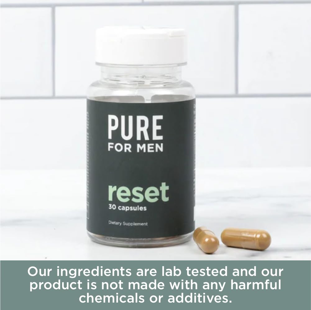 Pure for Men Detox Supplement, Reset | Promotes Digestive & Gut Health Pure for MenAu supplements
