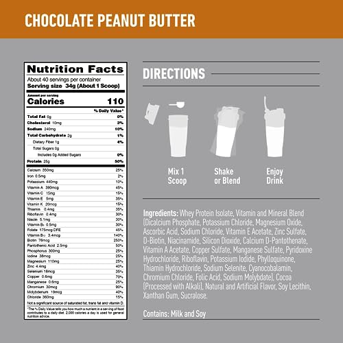 Isopure Protein Powder, Low Carb Whey Isolate with Vitamin C & Zinc for Immune Support, IsopureUS supplements