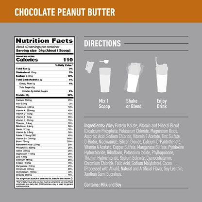 Isopure Protein Powder, Low Carb Whey Isolate with Vitamin C & Zinc for Immune Support, IsopureUS supplements