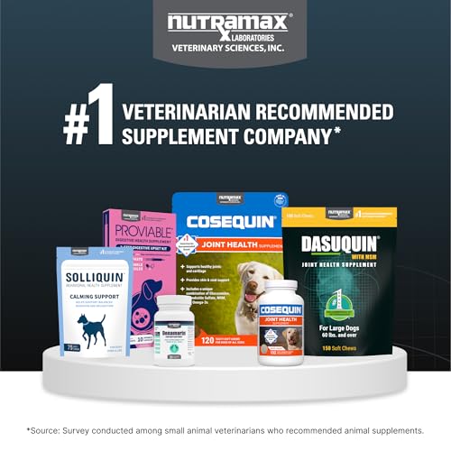 Nutramax Dasuquin for Large Dogs, Joint Health Supplement, Contains Glucosamine for Dogs, Plus Chondroitin, ASU and More, Supports Healthy Joints, Soft Chews, 150 Count Nutramax LaboratoriesAu supplements