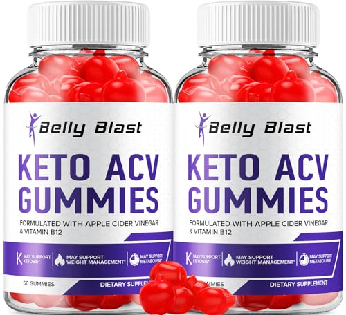 (2 Pack) Belly Blast Keto ACV Gummies - Keto Belly Blast ACV Advanced Formula Belly Blast RillvoAu supplements