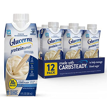 Glucerna - 30G, Vanilla, 12 Count GlucernaUS supplements