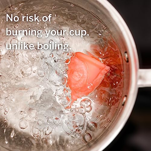 Pixie Menstrual Cup & Disc Steamer Sterilizer 2.0 - Kills 99.9% of Germs with Cleaner Steam Pixie CupAu supplements