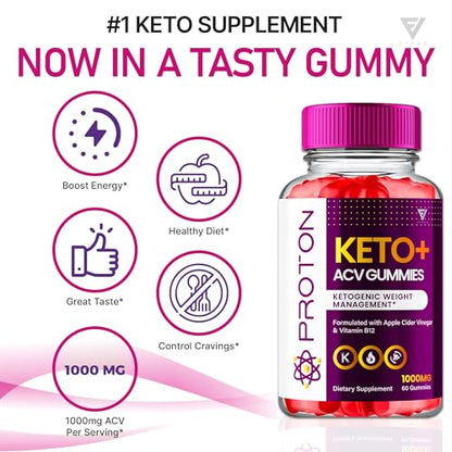 Proton Protein Keto ACV Gummies, Proton Keto + ACV Gummies Advanced Weight Loss FyvusUS supplements