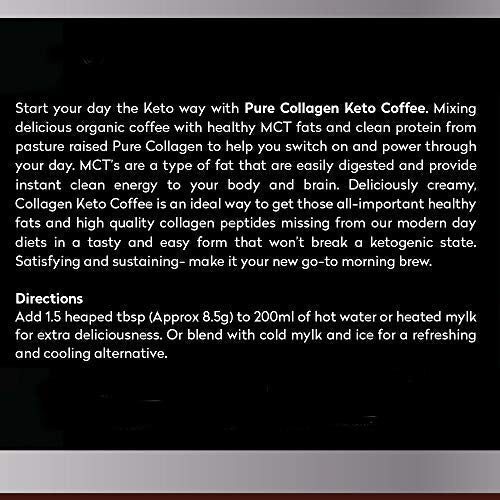 Planet Paleo Pure Collagen Keto Coffee with MCT Powder Planet PaleoAu supplements