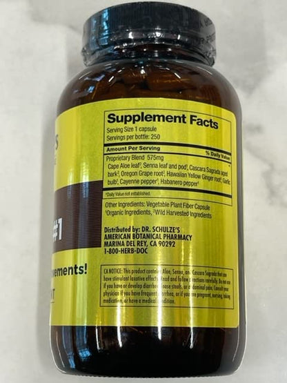 Dr. Schulze's Intestinal Formula #1 | All Natural Bowel Cleanse | Promotes Regular Dr. Schulze'sUS supplements