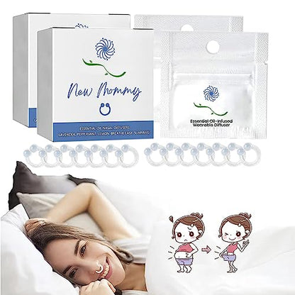 14Pcs Superslim S_limming & Detoxifying Essential Oil Ring, Firming Essential Oil Ring Heath SecretUS supplements