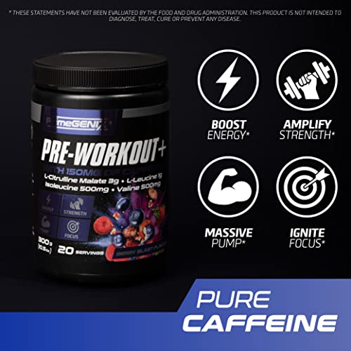 PrimeGENIX Pre-Workout+ Berry Blast Flavor | Max Performance | Boost Energy PrimeGENIXAu supplements