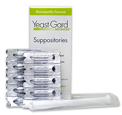YeastGard Advanced Homeopathic Yeast Infection Vaginal Suppositories - 10 count Box Yeast-GardAu supplements