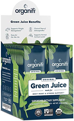 Organifi: GO Packs - Green Juice - Organic Superfood Supplement Powder - 30 Count OrganifiUS supplements