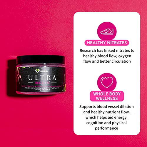 KaraMD UltraBeets - Beetroot Superfood Powder - Heart Health, Circulation & Energy KaraMDUS supplements