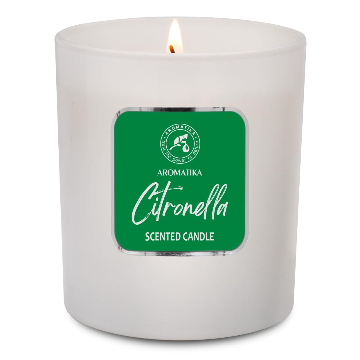 Scented Candle Citronella 200g - Aromatherapy Candle - Soy Wax Candles for Home Scented AROMATIKAAu supplements