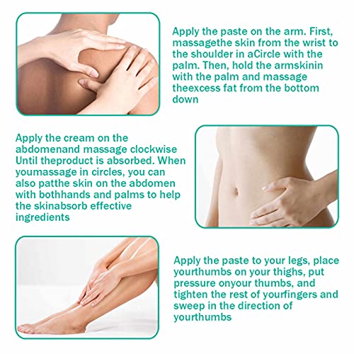 Slimming Cream, Navel Arm Leg Belly Ginger Fat Burning Cream, Weight Loss Skin Firming SURORAINUS supplements