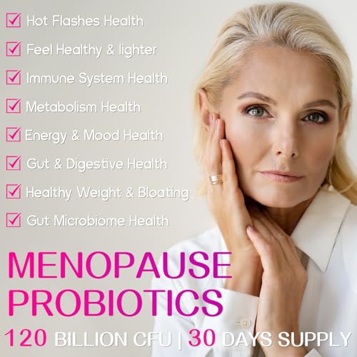 120 Billion CFU Probiotic - Menopause Support Probiotics for Women, 13-in-1 Natural NegimaAu supplements
