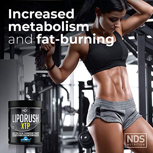 LIPORUSH NDS Nutrition XTP Thermogenic Fat Burner with L-Carnitine - Energy, Focus LIPORUSHAu supplements