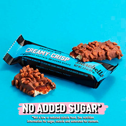Barebells Protein Snacks Bars Creamy Crisp - 12 Count, 1.9oz Bars 55g of High Protein BAREBELLSUS supplements