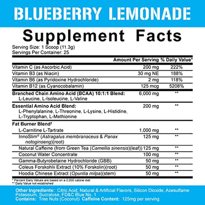 5% Nutrition Rich Piana AllDayYou Shred BCAA Powder | Amino Acid Supplement 5% NutritionUS supplements