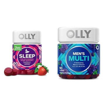 OLLY Sleep & Men's Multivitamin Gummy Bundles, Melatonin & Vitamin Supplements OLLYAu supplements